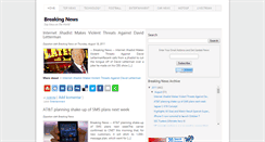 Desktop Screenshot of breaking-news-todays.blogspot.com