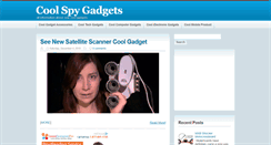 Desktop Screenshot of cool-spy-gadgets.blogspot.com