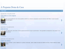 Tablet Screenshot of apequenadonadecasa.blogspot.com