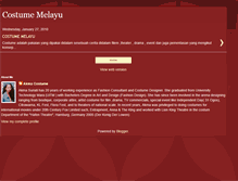 Tablet Screenshot of costumemelayu.blogspot.com