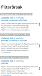 Mobile Screenshot of filterbreak.blogspot.com