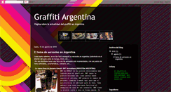 Desktop Screenshot of graffitiargentina.blogspot.com