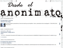 Tablet Screenshot of dsdelanonimato.blogspot.com