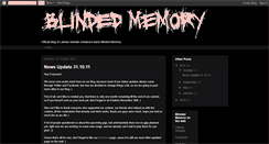 Desktop Screenshot of blindedmemorymusic.blogspot.com