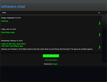 Tablet Screenshot of infowars-chat.blogspot.com