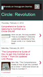 Mobile Screenshot of circlerevolution.blogspot.com