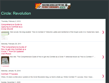 Tablet Screenshot of circlerevolution.blogspot.com