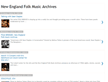 Tablet Screenshot of newenglandfolkmusicarchives.blogspot.com