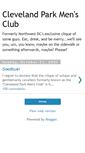 Mobile Screenshot of clevelandparkmensclub.blogspot.com
