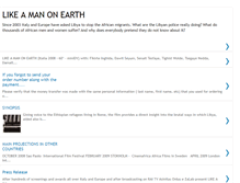 Tablet Screenshot of likeamanonearth.blogspot.com