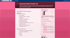 Desktop Screenshot of caribahankuliah.blogspot.com