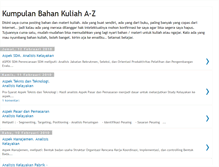 Tablet Screenshot of caribahankuliah.blogspot.com