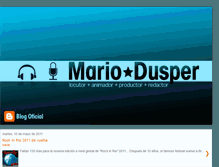 Tablet Screenshot of mariodusper.blogspot.com