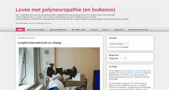 Desktop Screenshot of leven-met-polyneuropathie.blogspot.com
