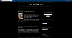 Desktop Screenshot of goodguitar.blogspot.com