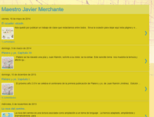 Tablet Screenshot of maestrojaviermerchante.blogspot.com
