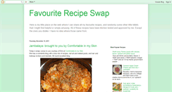 Desktop Screenshot of favouriterecipeswap.blogspot.com