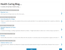 Tablet Screenshot of health-caretaker.blogspot.com