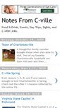 Mobile Screenshot of notesfromcville.blogspot.com