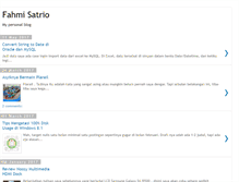 Tablet Screenshot of fahmisatrio.blogspot.com