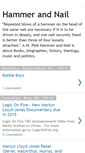Mobile Screenshot of hammer-and-nail.blogspot.com