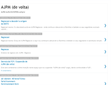 Tablet Screenshot of ajpmetz.blogspot.com