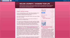 Desktop Screenshot of angelhealingjourneys.blogspot.com