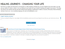 Tablet Screenshot of angelhealingjourneys.blogspot.com