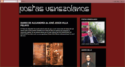 Desktop Screenshot of poetasvenezolanos.blogspot.com