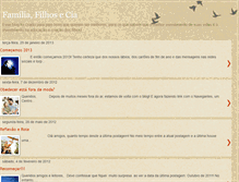 Tablet Screenshot of familiafilhosecia.blogspot.com