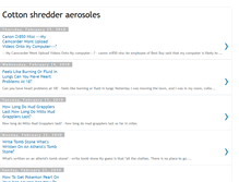 Tablet Screenshot of cott-shredde-aerosole.blogspot.com
