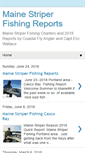Mobile Screenshot of mainestriperfishing.blogspot.com