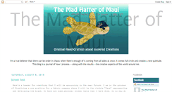 Desktop Screenshot of madhatterofmaui.blogspot.com