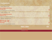 Tablet Screenshot of faithpointsohio.blogspot.com
