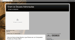 Desktop Screenshot of deusesastronautas.blogspot.com