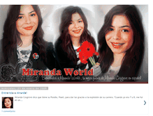 Tablet Screenshot of mirandacosgroveworld.blogspot.com