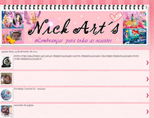 Tablet Screenshot of nickartss.blogspot.com