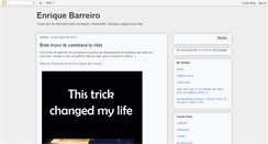 Desktop Screenshot of enriquebarreiro.blogspot.com