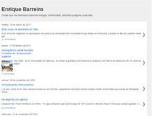Tablet Screenshot of enriquebarreiro.blogspot.com