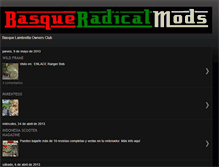 Tablet Screenshot of basqueradicalmods.blogspot.com