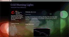 Desktop Screenshot of coldmorninglights.blogspot.com