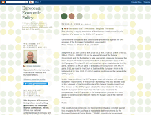 Tablet Screenshot of europeaneconomicpolicy.blogspot.com