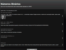 Tablet Screenshot of basedoisbinarios.blogspot.com