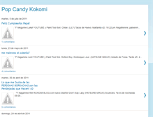 Tablet Screenshot of pop-candy-kokomi.blogspot.com