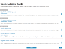 Tablet Screenshot of guide-googleadsense.blogspot.com