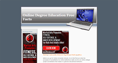 Desktop Screenshot of online-degree--education.blogspot.com