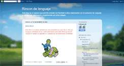 Desktop Screenshot of carla-rincondelenguaje.blogspot.com
