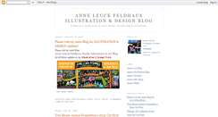 Desktop Screenshot of annesillustrationanddesignblog.blogspot.com