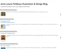 Tablet Screenshot of annesillustrationanddesignblog.blogspot.com