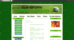 Desktop Screenshot of olimpic-castello.blogspot.com